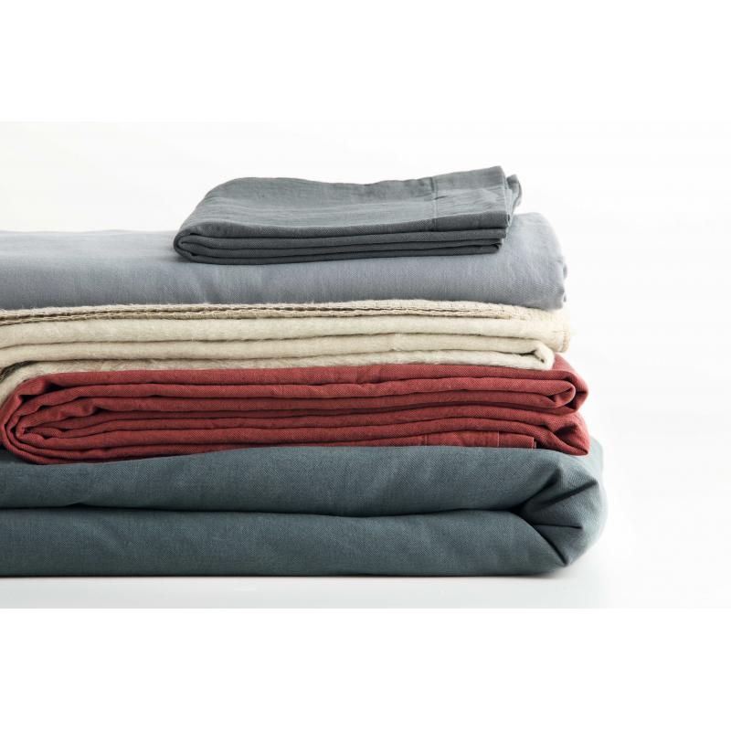 Luxury flat sheet Bamboo & Cotton made in Italy