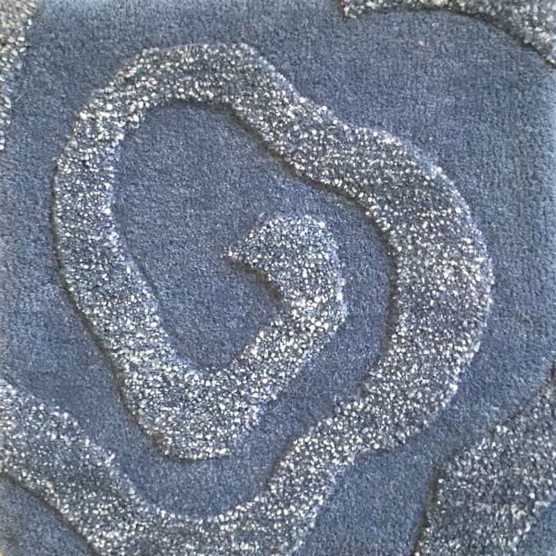 Carpet in Organic Silk and Wool - Roselines