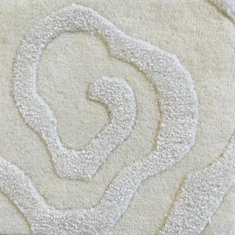 Carpet in Organic Silk and Wool - Roselines