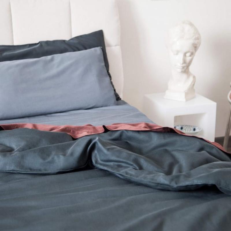 Luxury flat sheet Bamboo & Cotton made in Italy