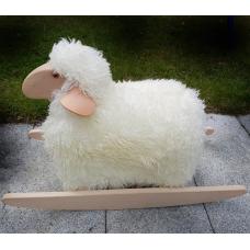 Rocking Sheep Toy - Real wool