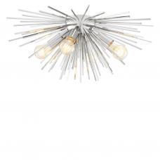 LÁMPARA DE TECHO SUNBURST DE PLATA | EICHHOLTZ BOIVIN